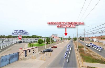 VENTA DE TERRENO 160 M2 EN CONDOMINIO SAN AGUSTÍN